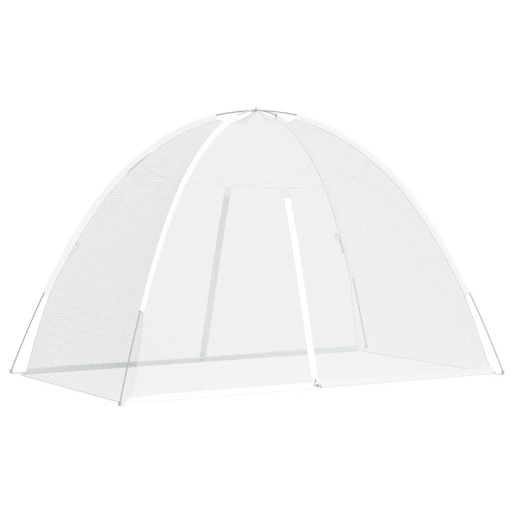 Vidaxl klamboe met deuren mongolië 220 gaas 200x120x130 cm wit