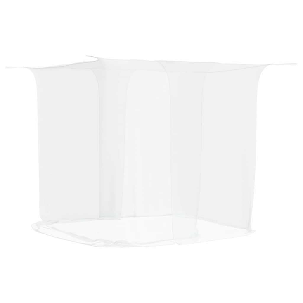 Vidaxl hangde klamboe 156 gaas 220x200x210 cm wit