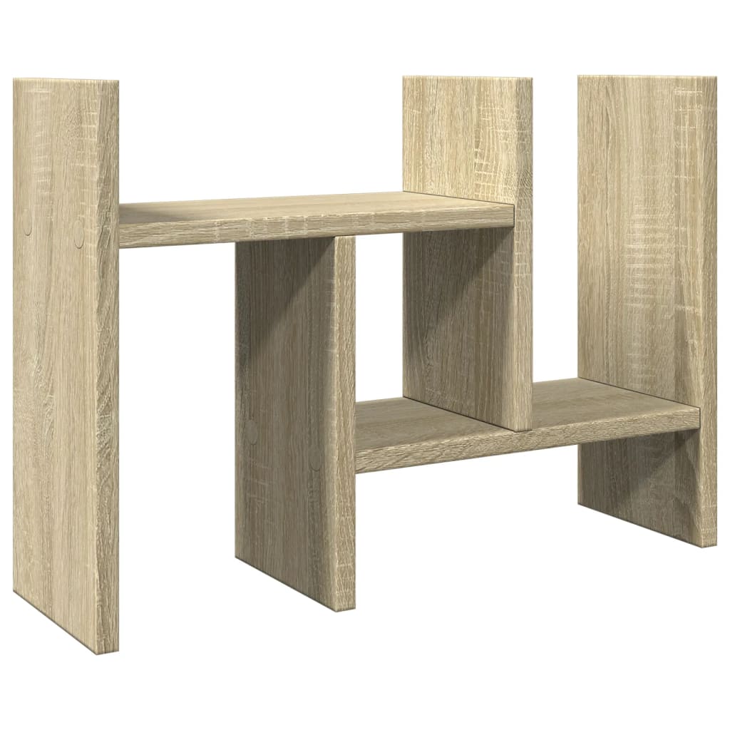 Vidaxl bureau-organizer 34,5x15,5x35,5 cm hout sonoma eikenkleurig