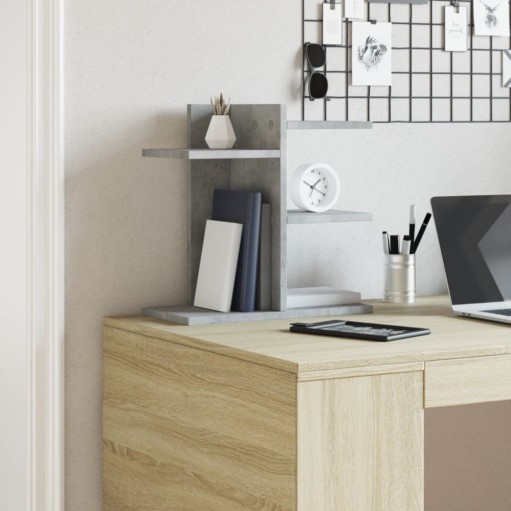 Vidaxl bureau-organizer 42x21,5x42 cm bewerkt hout wit