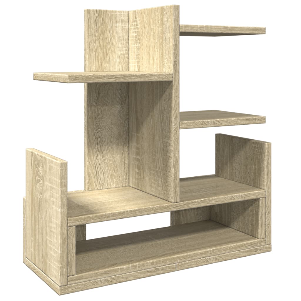 Vidaxl bureau-organizer 49x20x52,5 cm bewerkt hout sonoma eikenkleurig