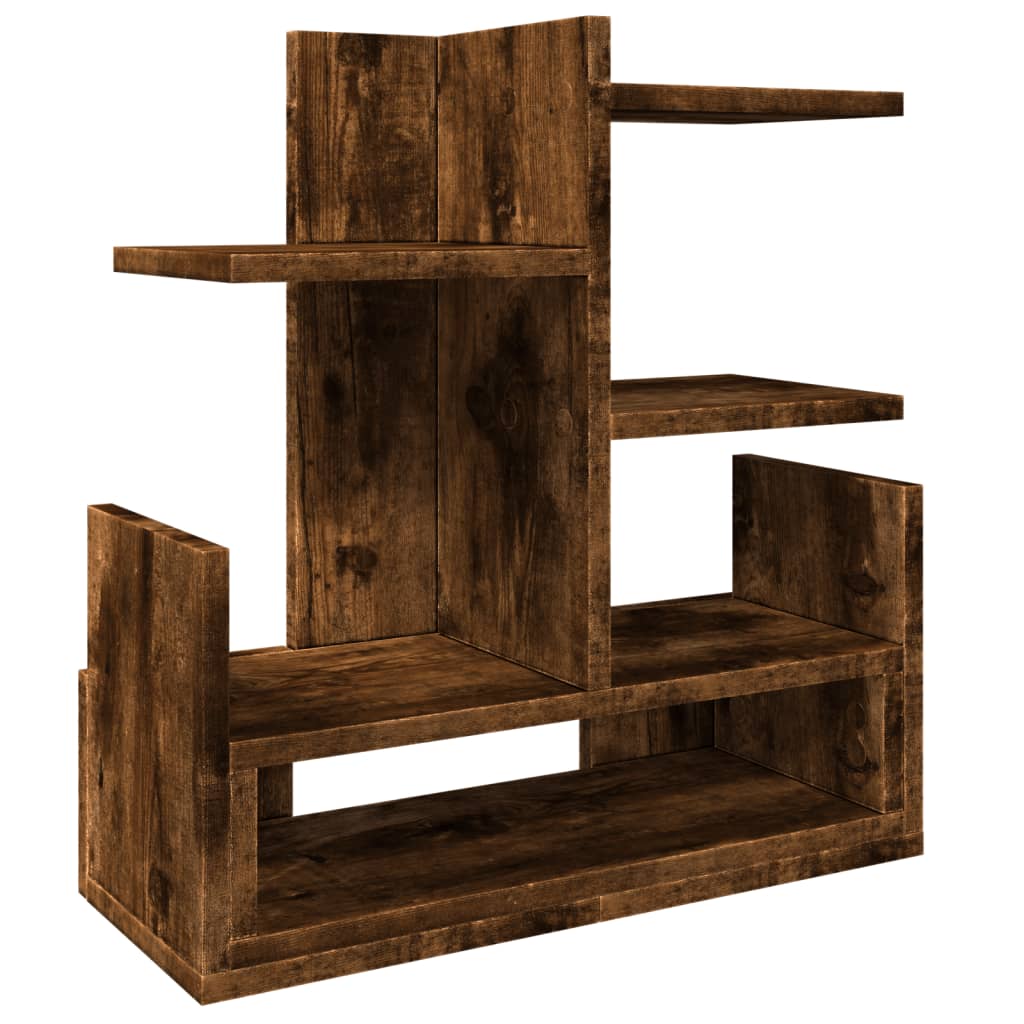Vidaxl bureau-organizer 49x20x52,5 cm bewerkt hout gerookt eikenkleur
