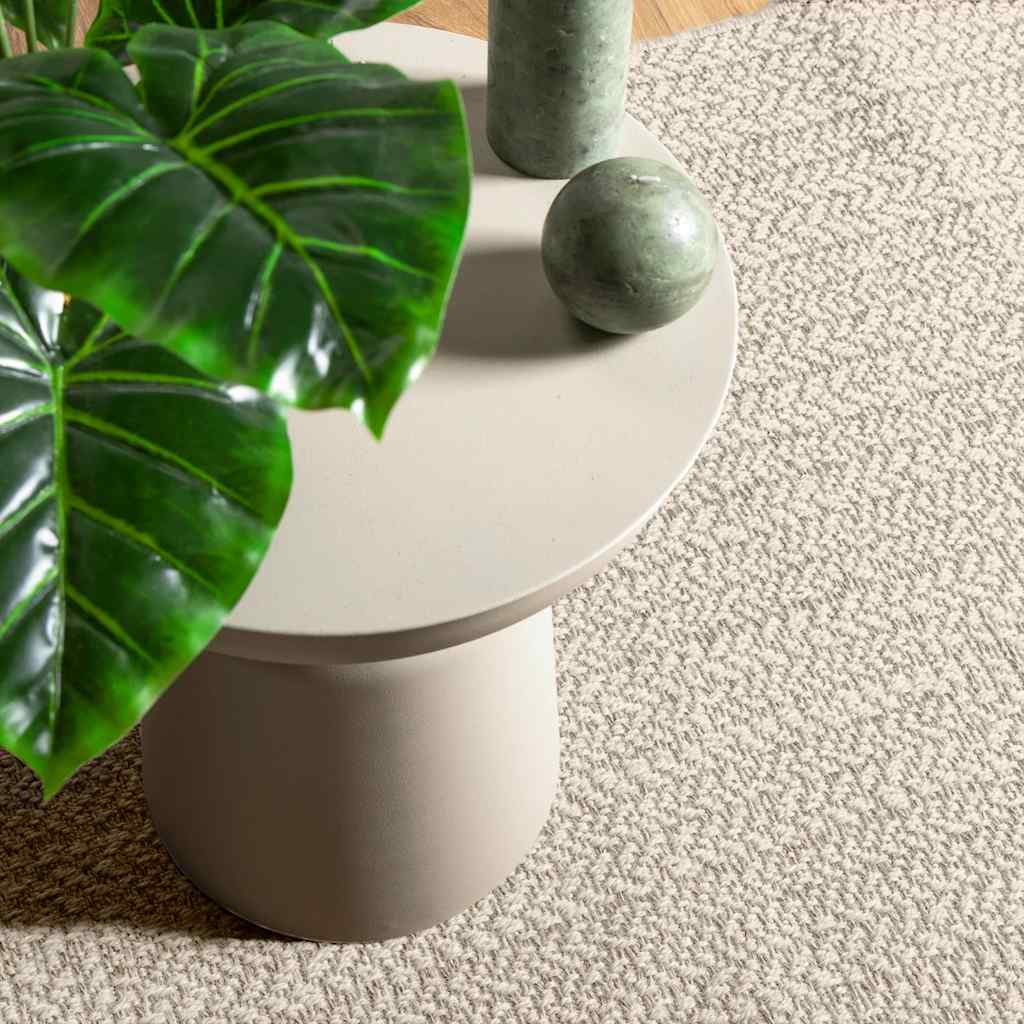 VidaXL Vloerkleed ZIZUR kamer binnen en buiten 200x200 cm jutelook