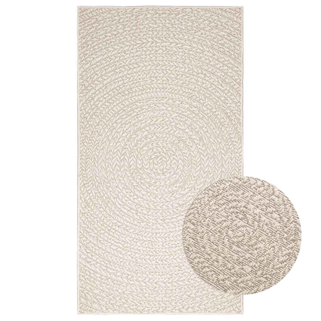 Vidaxl vloerkleed zizur kamer binnen en buiten 80x150 cm jute look