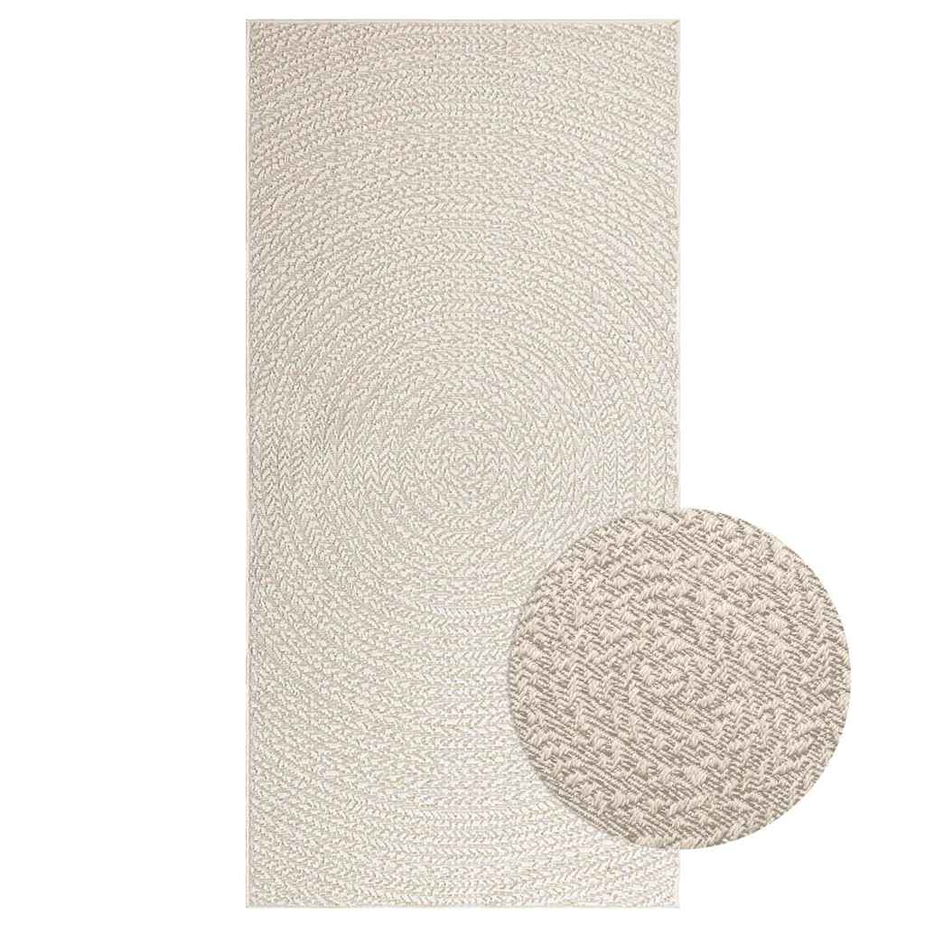Vidaxl vloerkleed zizur kamer binnen en buiten 100x200 cm jute look