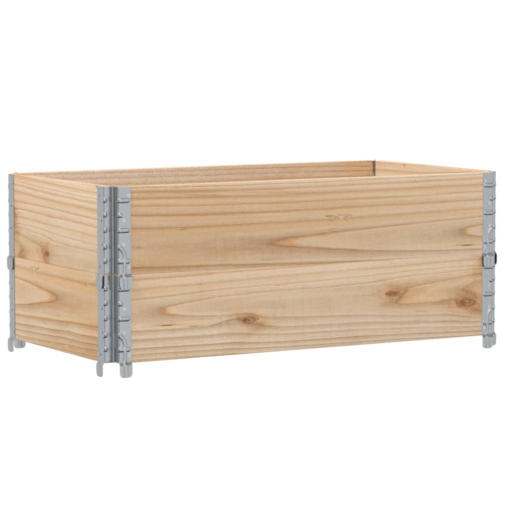Vidaxl plantenbak 100x50 cm massief groenenhout