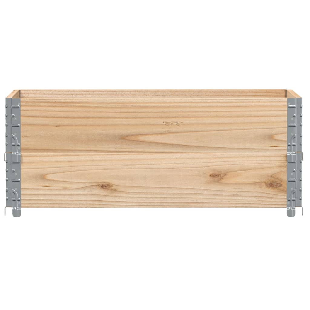 Vidaxl plantenbak 100x50 cm massief groenenhout