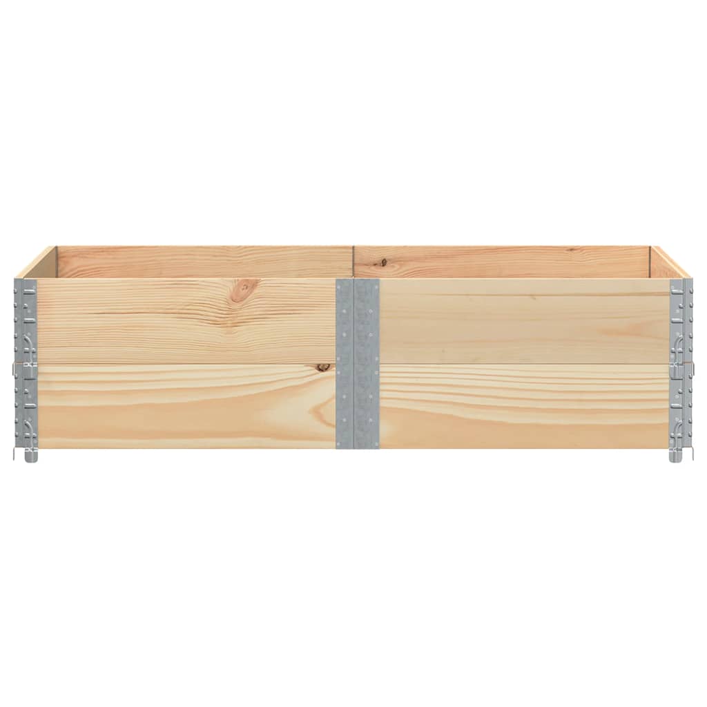 Vidaxl plantenbak 150x100 cm massief groenhout