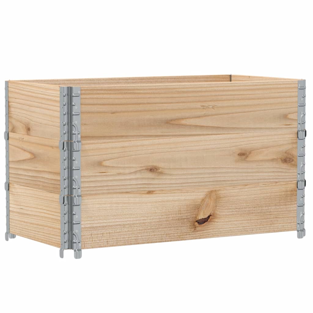 VidaXL Plantenbak 100x50 cm massief groenenhout