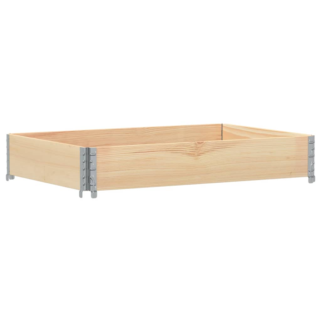 VidaXL Plantenbak 120x80 cm massief groenenhout