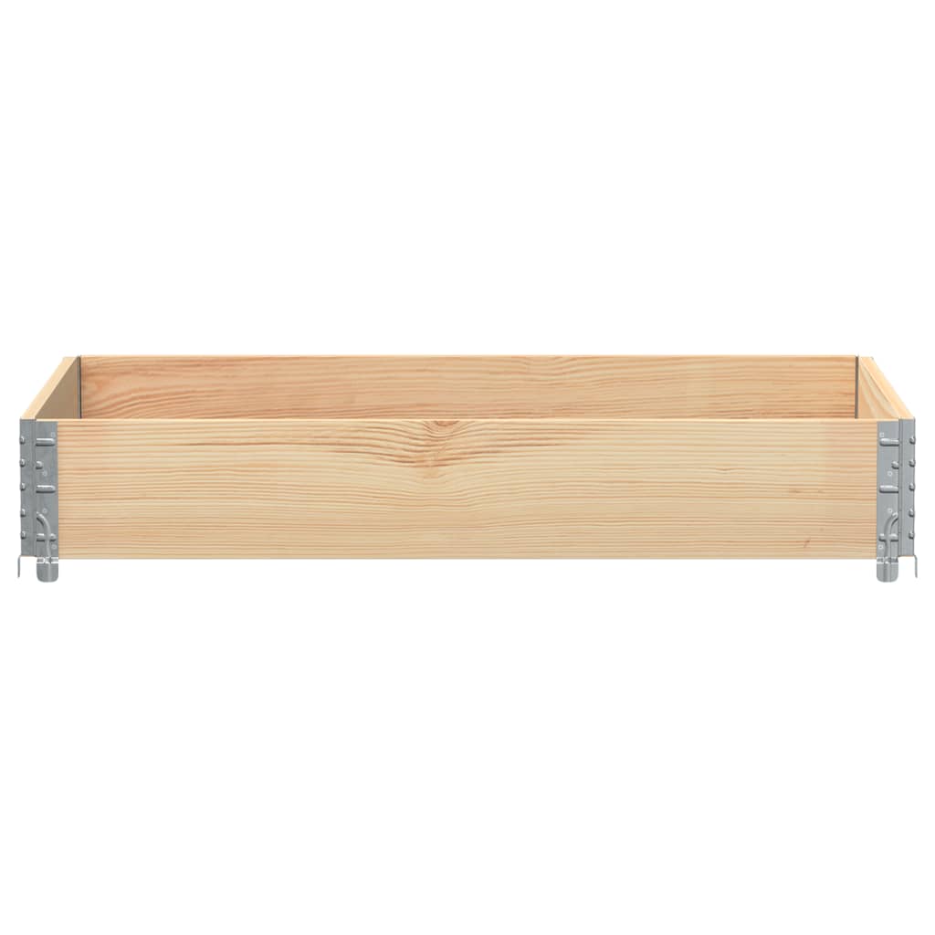VidaXL Plantenbak 120x80 cm massief groenenhout