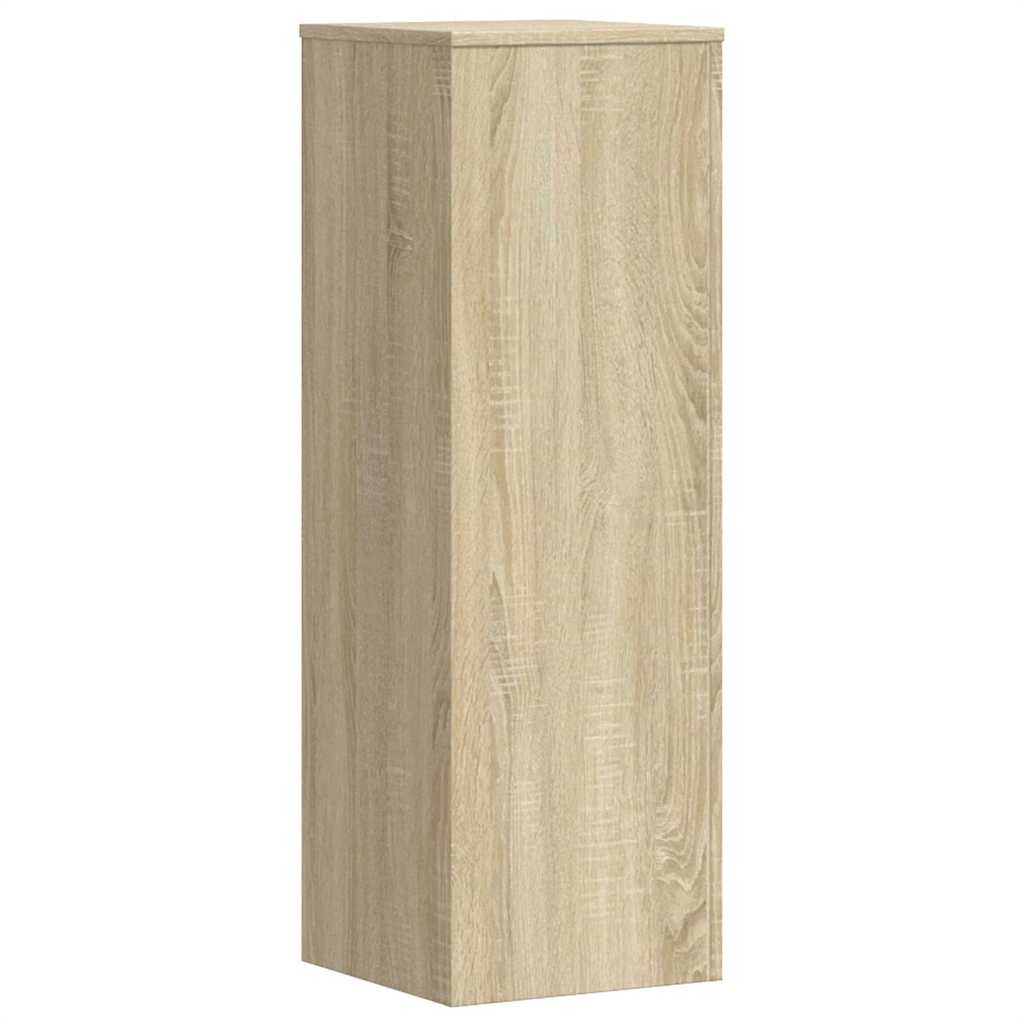 Vidaxl plantenstandaard 33x33x100 cm bewerkt hout sonoma eikenkleurig