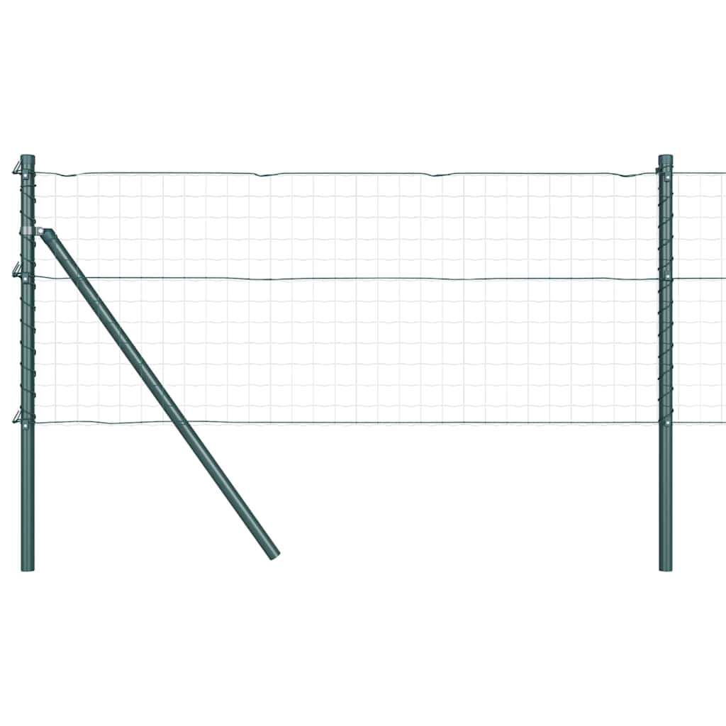 Vidaxl afrasteringspaal 26 pcs groen 3,2 x 3,2 x 120 cm