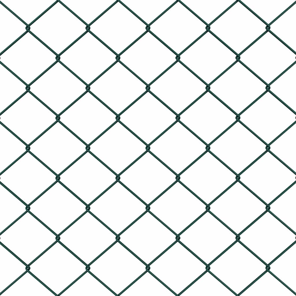 Vidaxl afrasteringspaal groen 10 x 1,5 m (40 x 40 mm gaas)