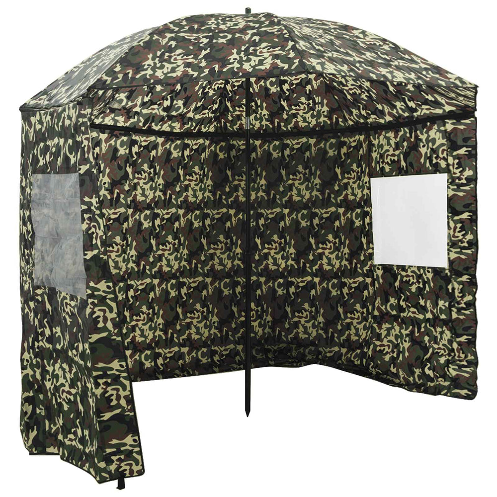 Vidaxl vis paraplu camouflage 240 x 210 cm oxford polyester