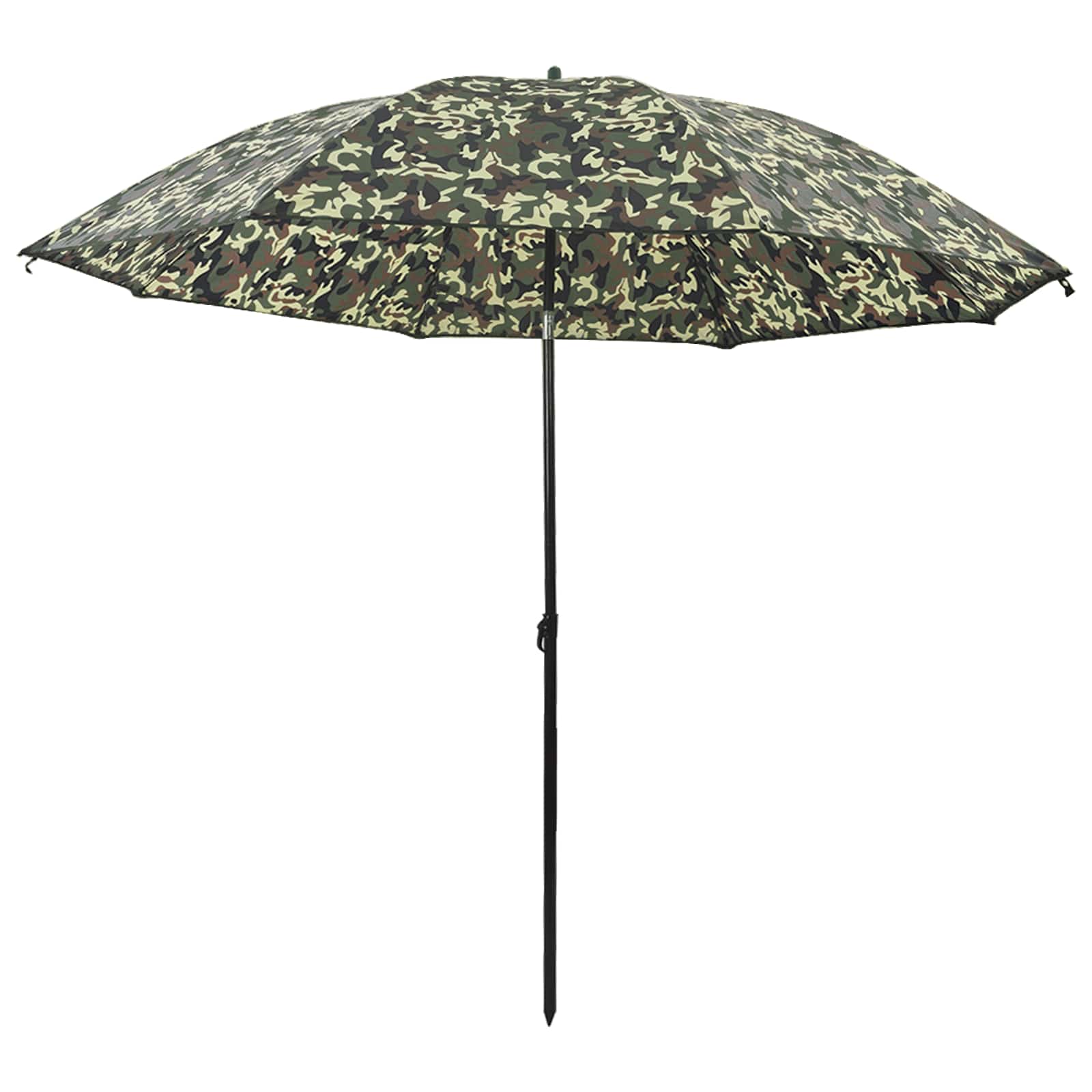 Vidaxl vis paraplu camouflage 300 x 240 cm oxford polyester