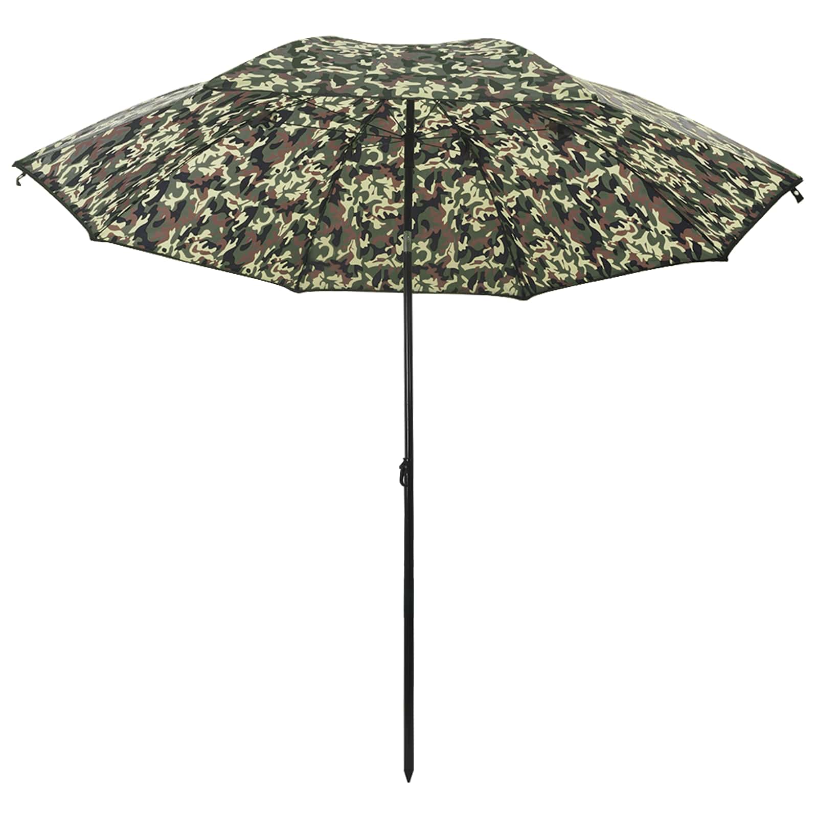 Vidaxl vis paraplu camouflage 300 x 240 cm oxford polyester