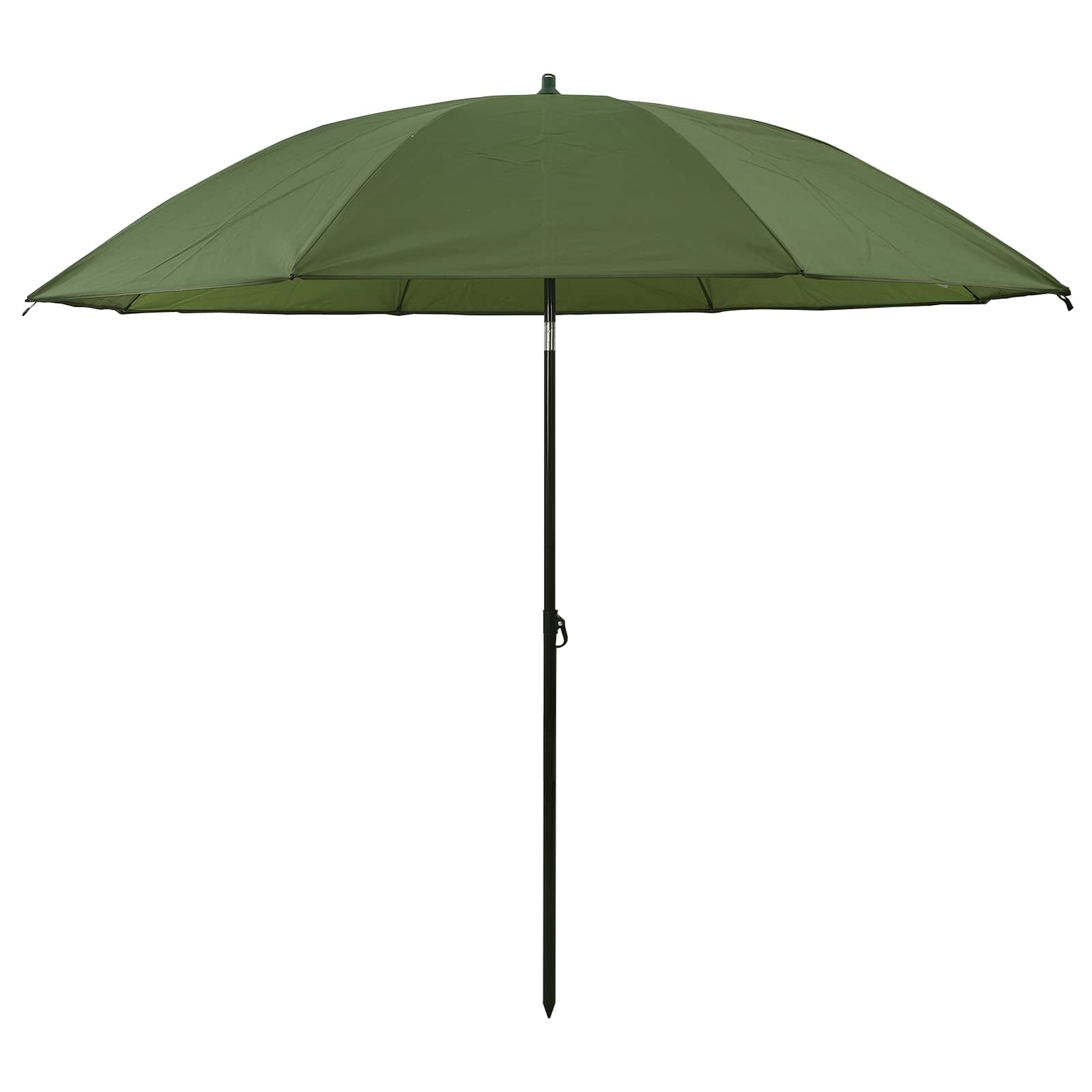 Vidaxl vis paraplu geel leger 300 x 240 cm oxford polyester