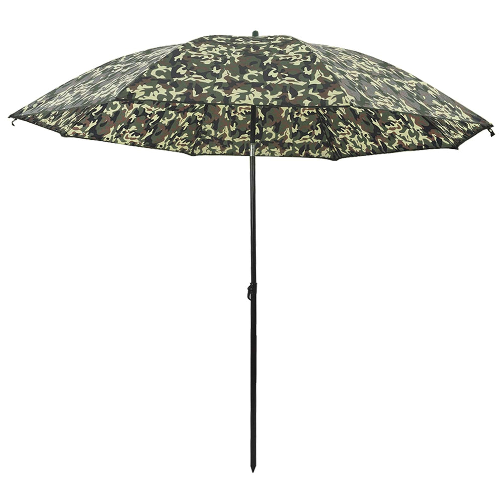 Vidaxl vis paraplu camouflage 220 x 193 cm oxford polyester