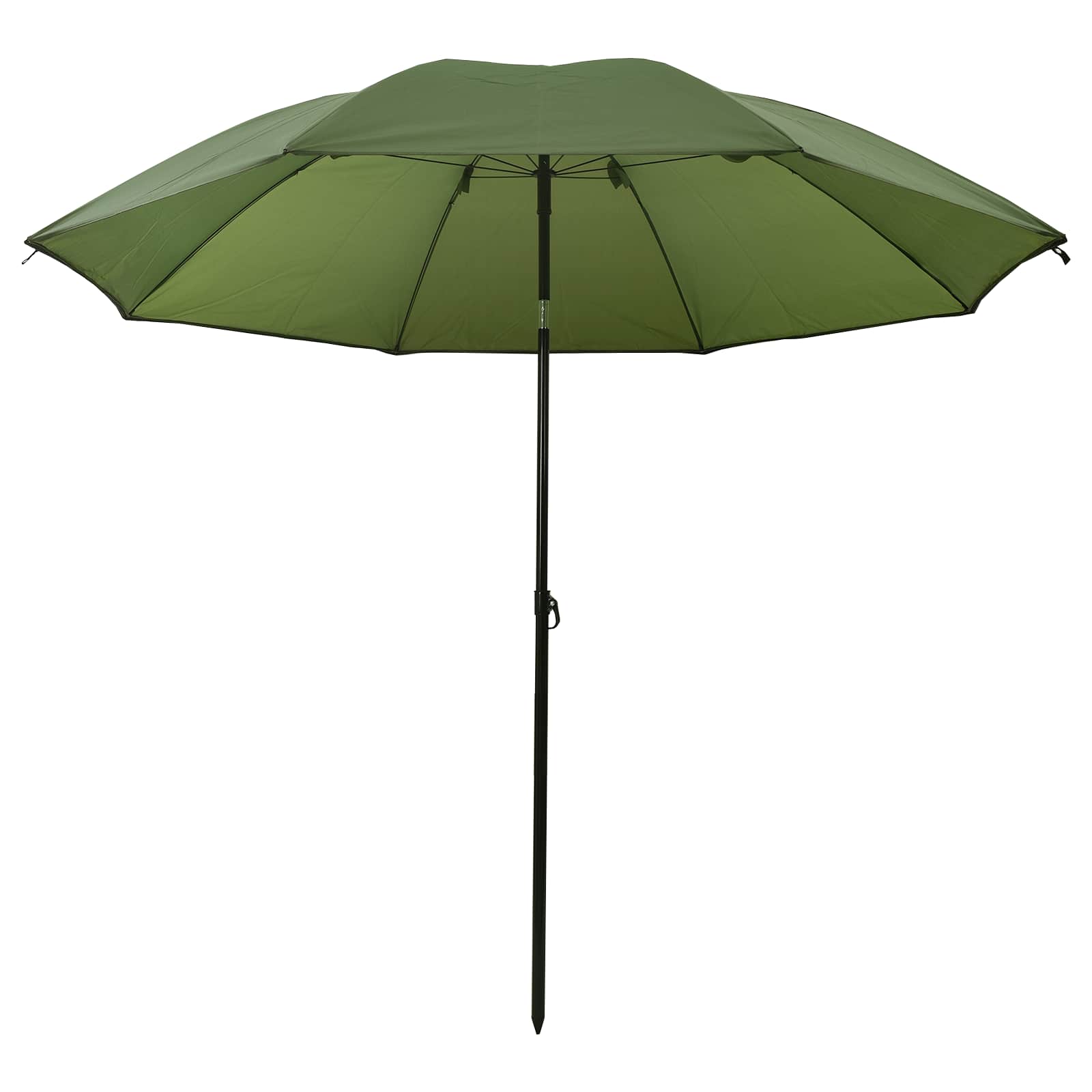 Vidaxl vis paraplu geel leger 220 x 193 cm oxford polyester