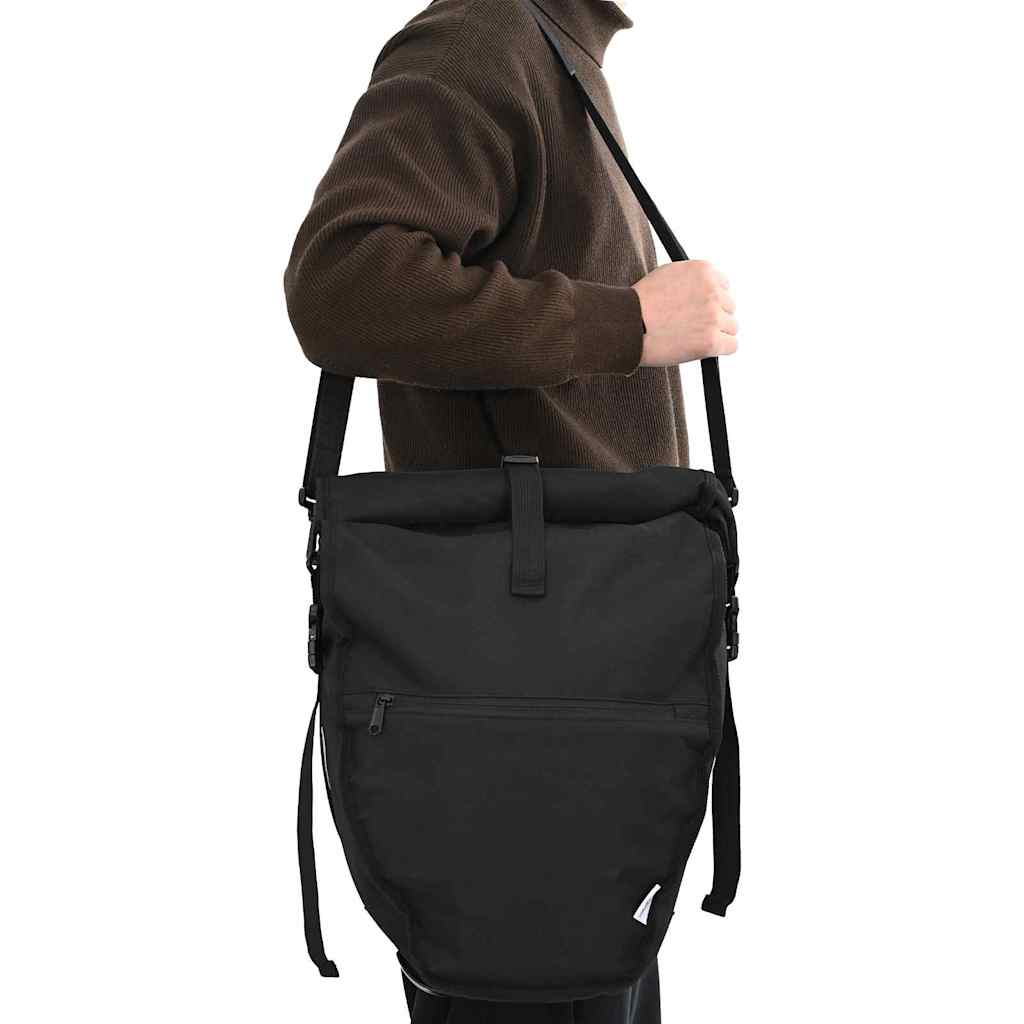 Vidaxl fietstas zwart 32,5 x 17 x 57 cm polyester