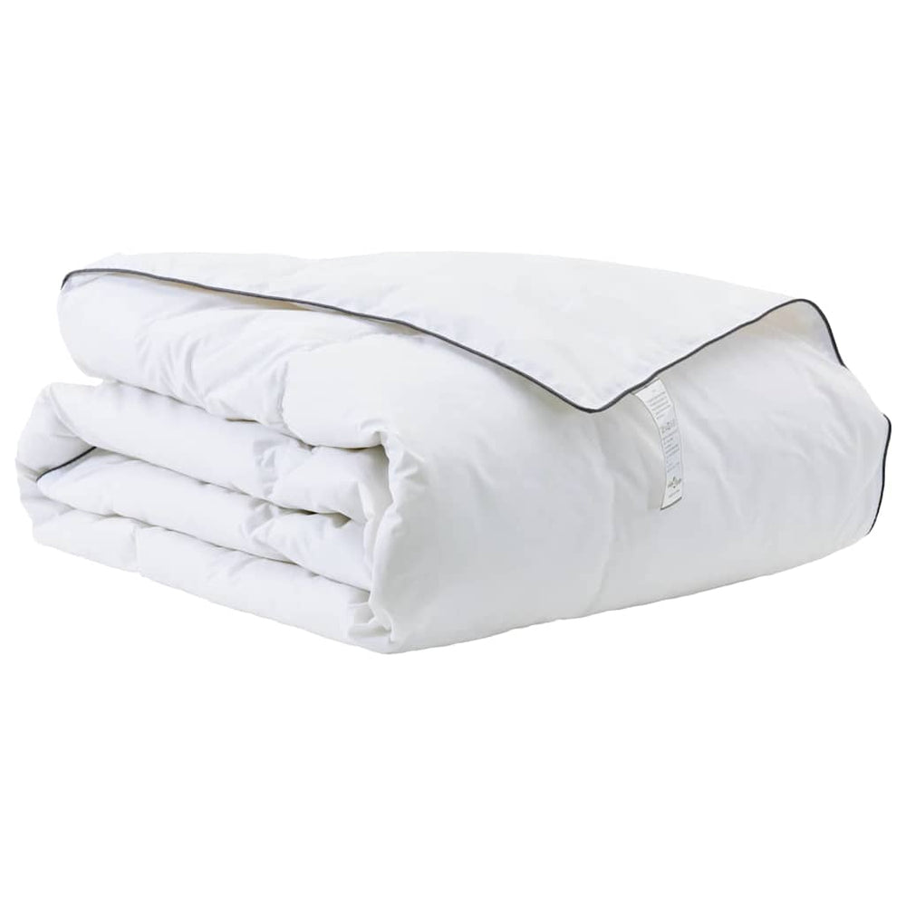 Vidaxl winter dekbed wit 135 x 220 cm veren