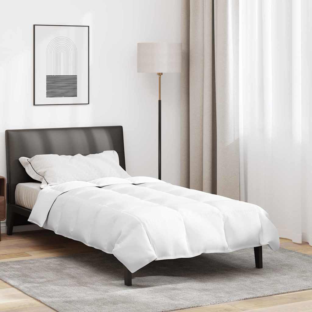 Vidaxl winter dekbed wit 140 x 200 cm veren
