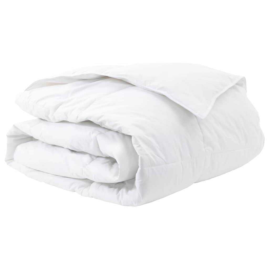 Vidaxl winter dekbed wit 240 x 260 cm veren