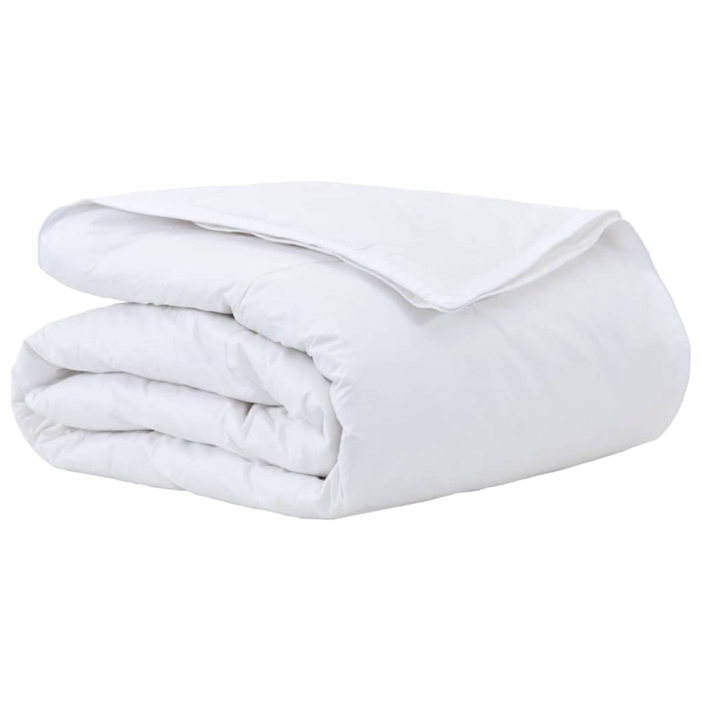 Vidaxl 2-in-1 dekbed wit 140 x 200 cm veren
