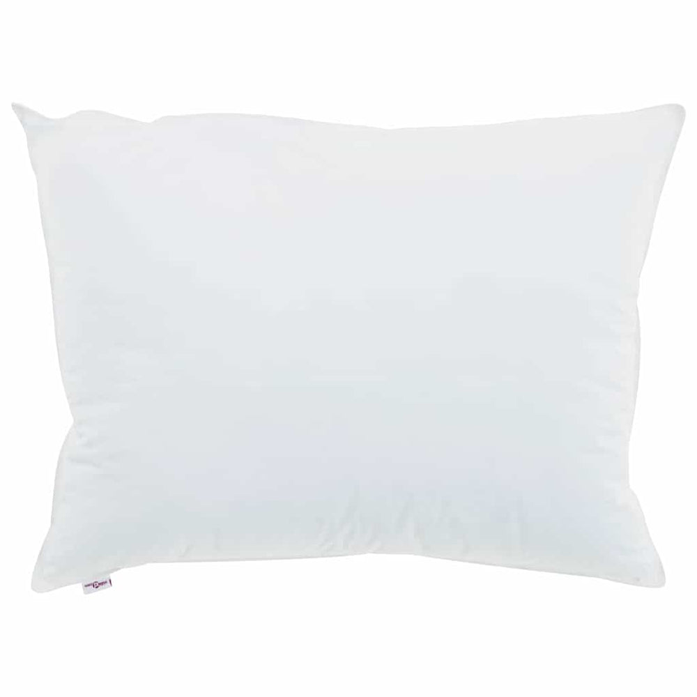 Vidaxl hoofdkussen met kussen 2 pcs wit 50 x 75 cm katoen