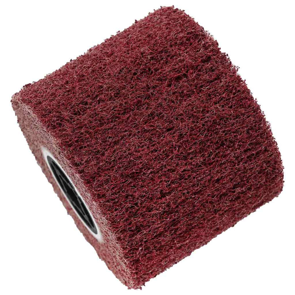 Vidaxl schuurrollen 3 pcs rood 12 x 12 x 10 cm synthetische vezel