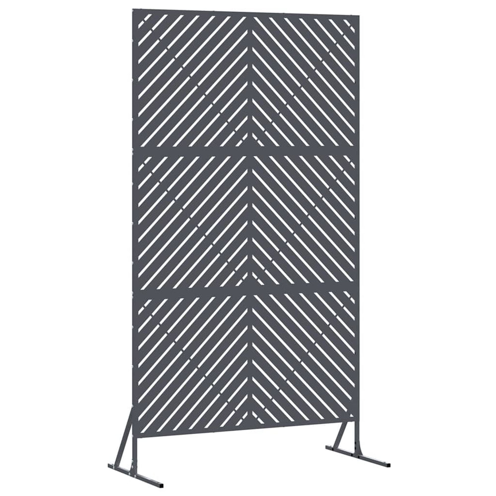 Vidaxl privacyscherm antraciet 100 x 50 x 180 cm staal
