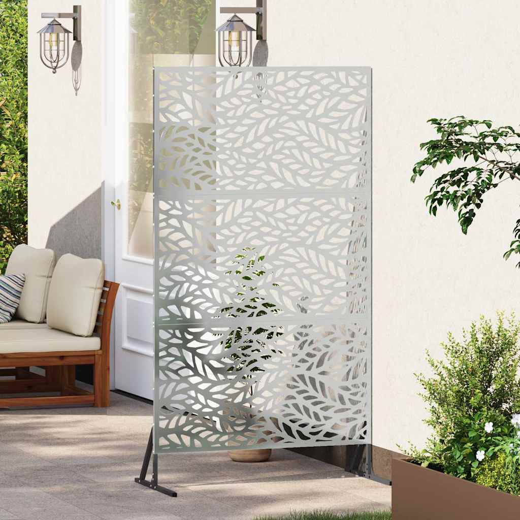 Vidaxl privacyscherm grijs 100 x 50 x 180 cm staal