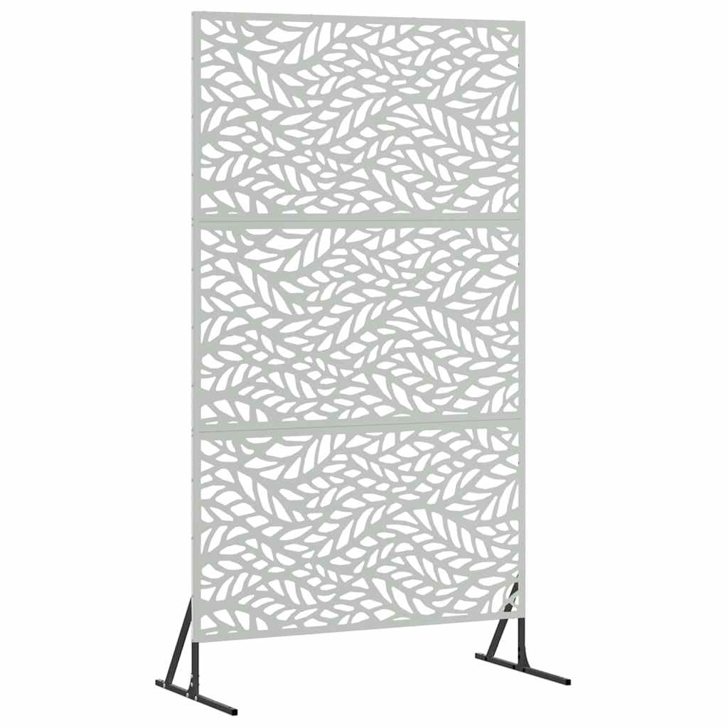 Vidaxl privacyscherm grijs 100 x 50 x 180 cm staal