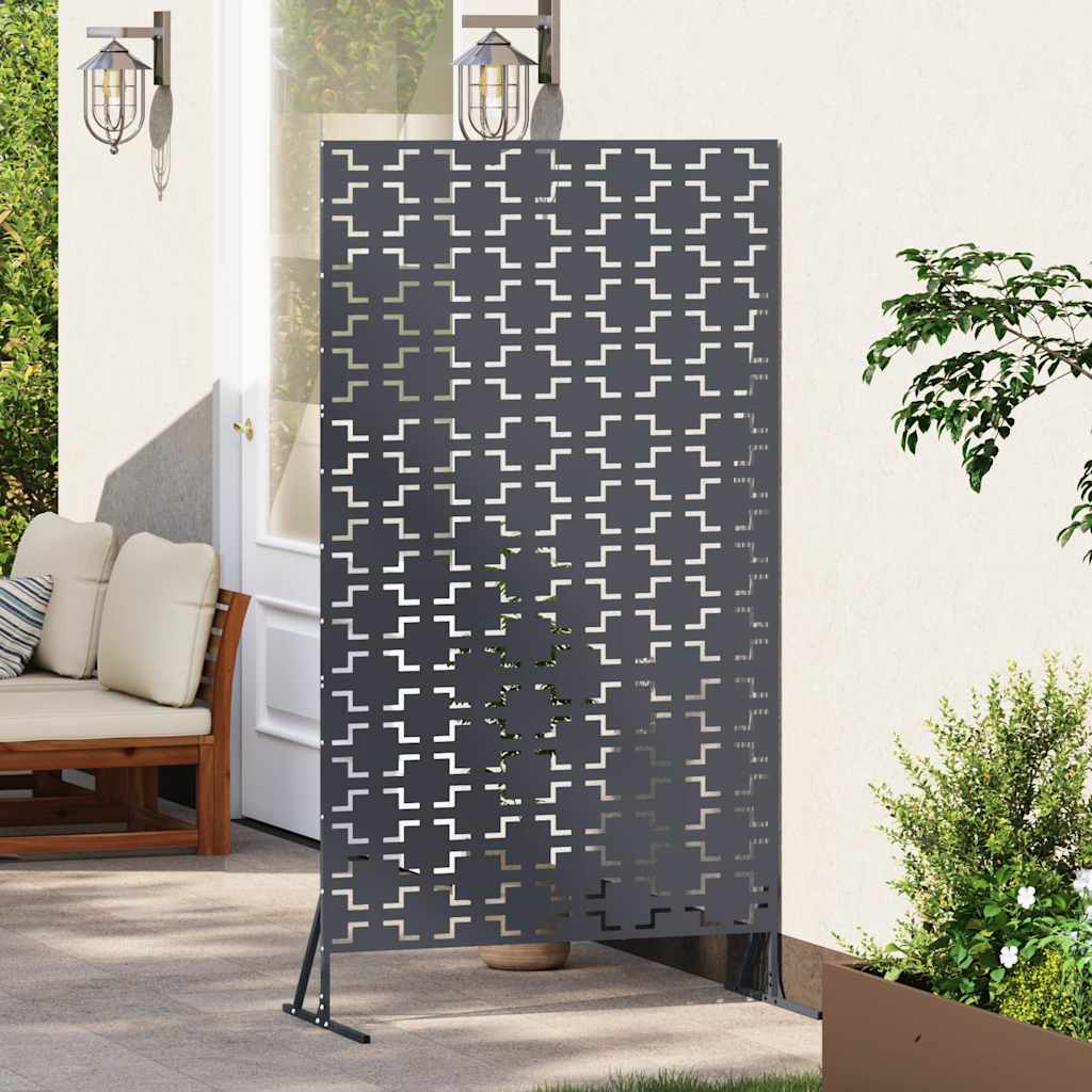 Vidaxl privacyscherm antraciet 100 x 50 x 180 cm staal