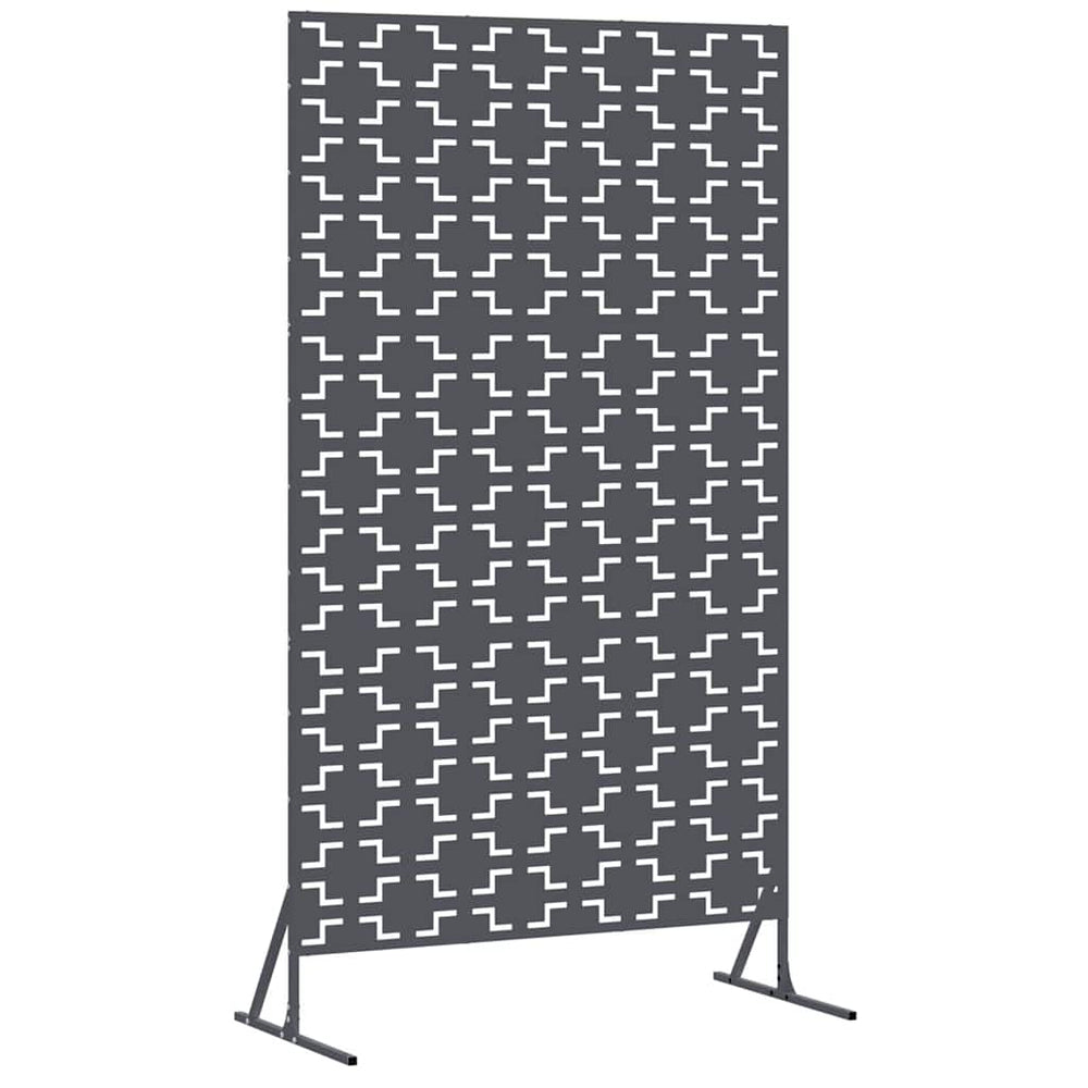 Vidaxl privacyscherm antraciet 100 x 50 x 180 cm staal