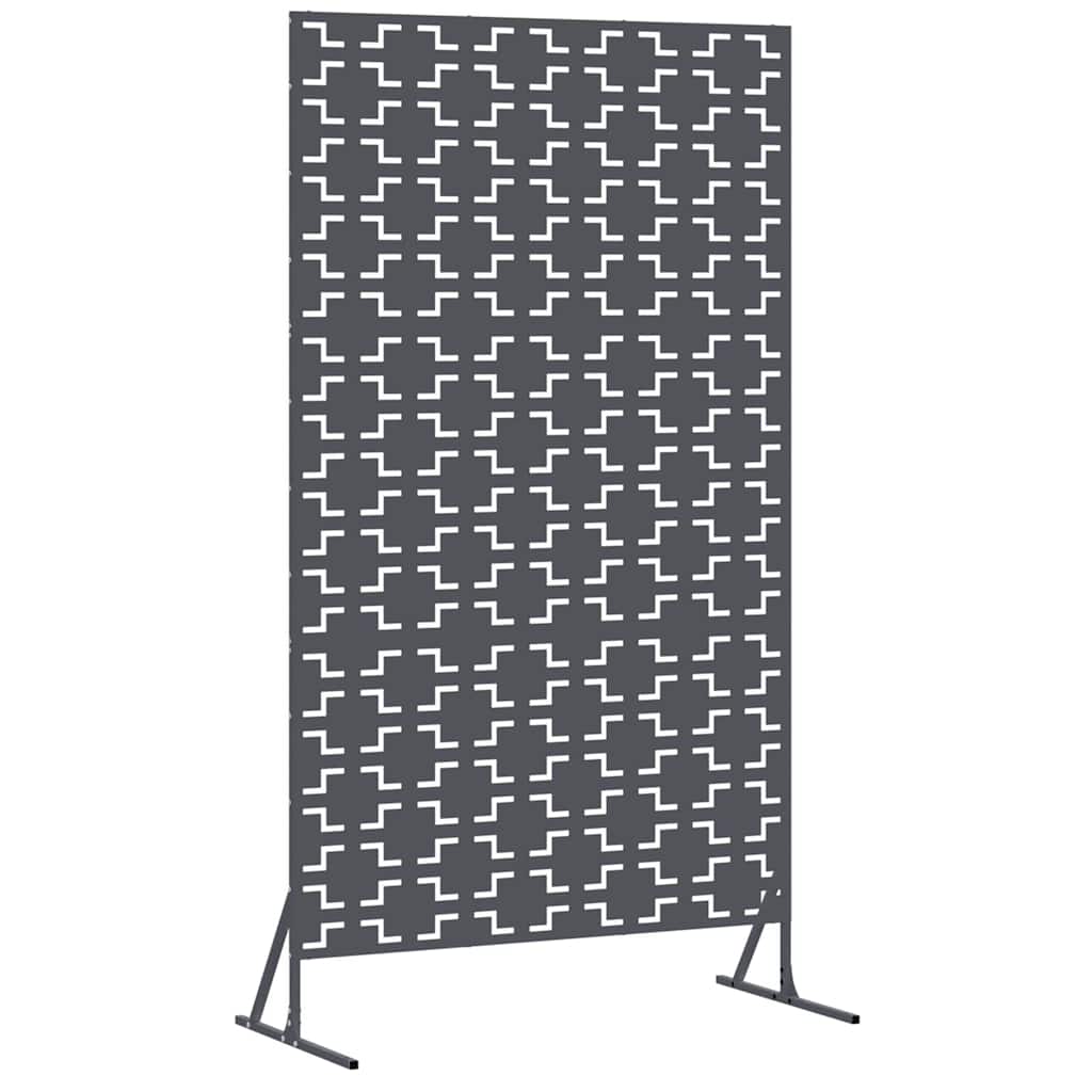 Vidaxl privacyscherm antraciet 100 x 50 x 180 cm staal