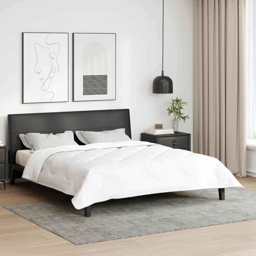 Vidaxl 2-in-1 dekbed wit 240 x 220 cm polyester