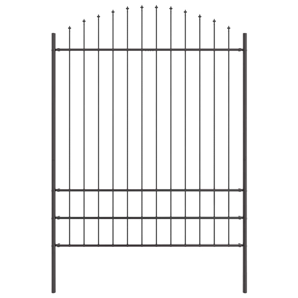 Vidaxl tuinhek grijs 170 x 225 cm gepoedercoat staal