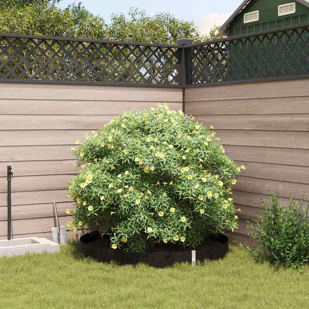 Vidaxl worteldoek zwart 0,7 x 15 m polyetheen
