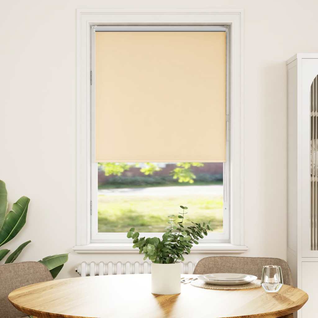 Vidaxl rolgordijn verduisterend 80x130cm stofbreedte 75,7 cm polyester
