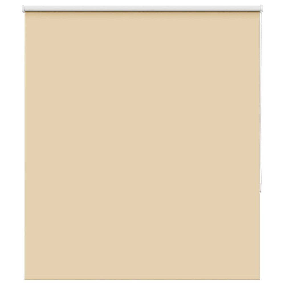 Vidaxl rolgordijn verduisterend 130x130 cm stofbreedte 126,6 cm beige