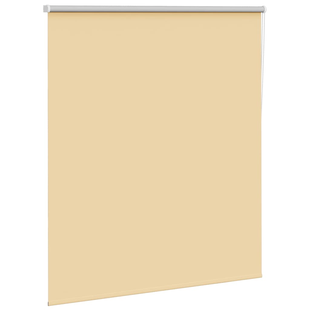 Vidaxl rolgordijn verduisterend 140x130 cm stofbreedte 136,6 cm beige