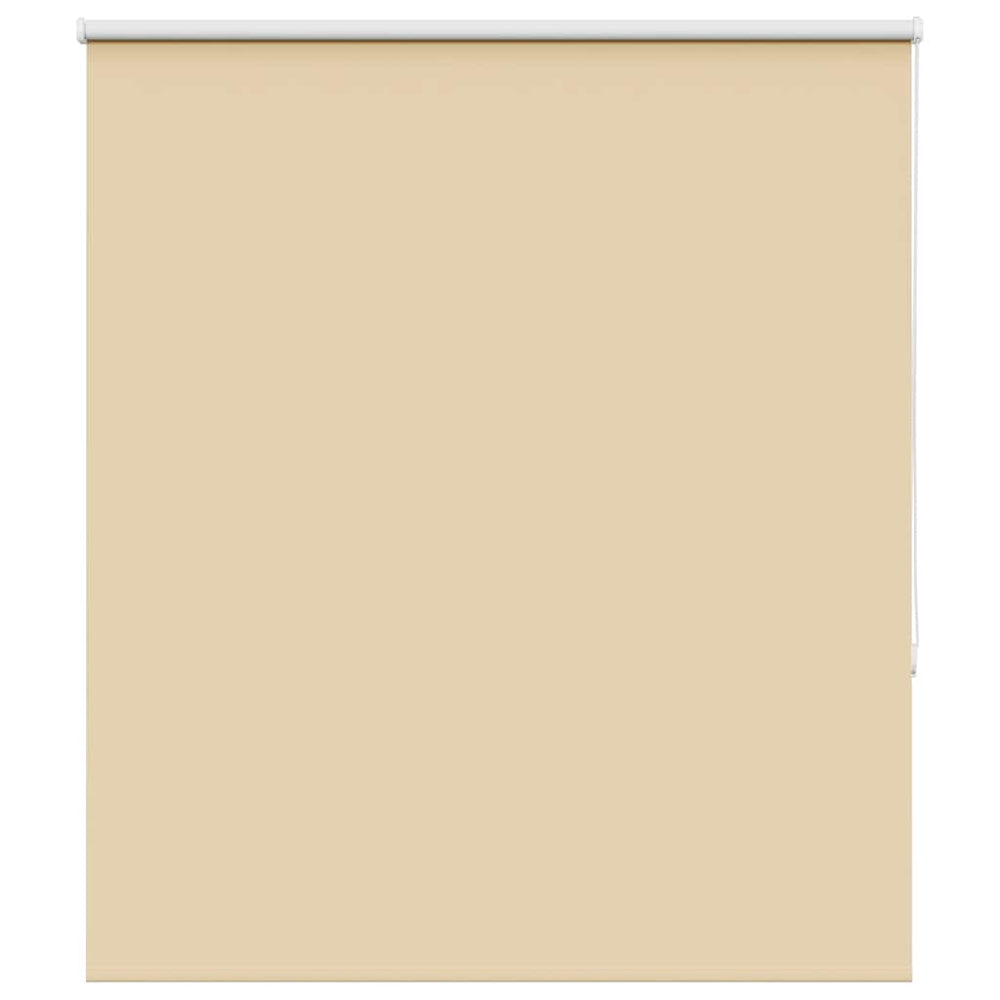 Vidaxl rolgordijn verduisterend 120x150 cm stofbreedte 116,6 cm beige