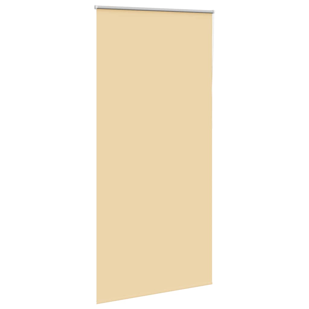 Vidaxl rolgordijn verduisterend 110x210 cm stofbreedte 105,7 cm beige