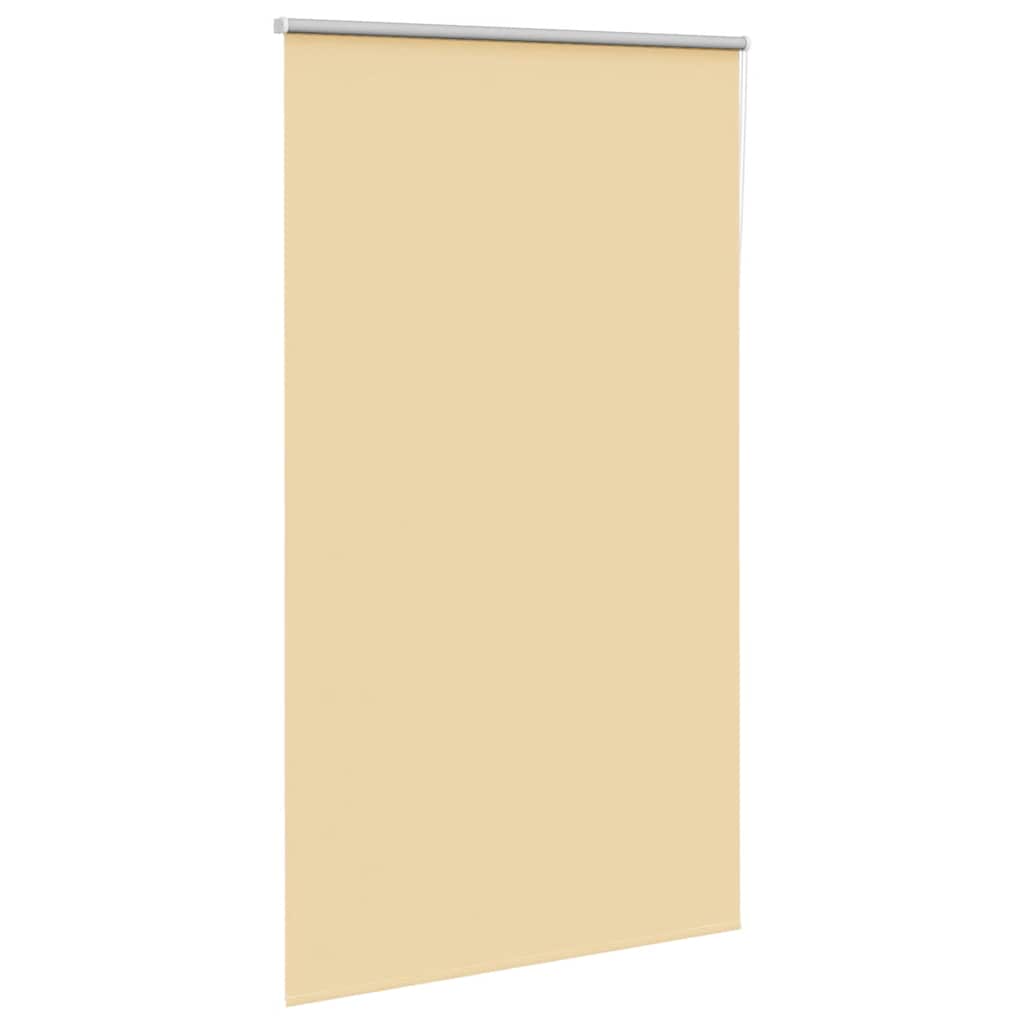 Vidaxl rolgordijn verduisterend 140x230 cm stofbreedte 136,6 cm beige