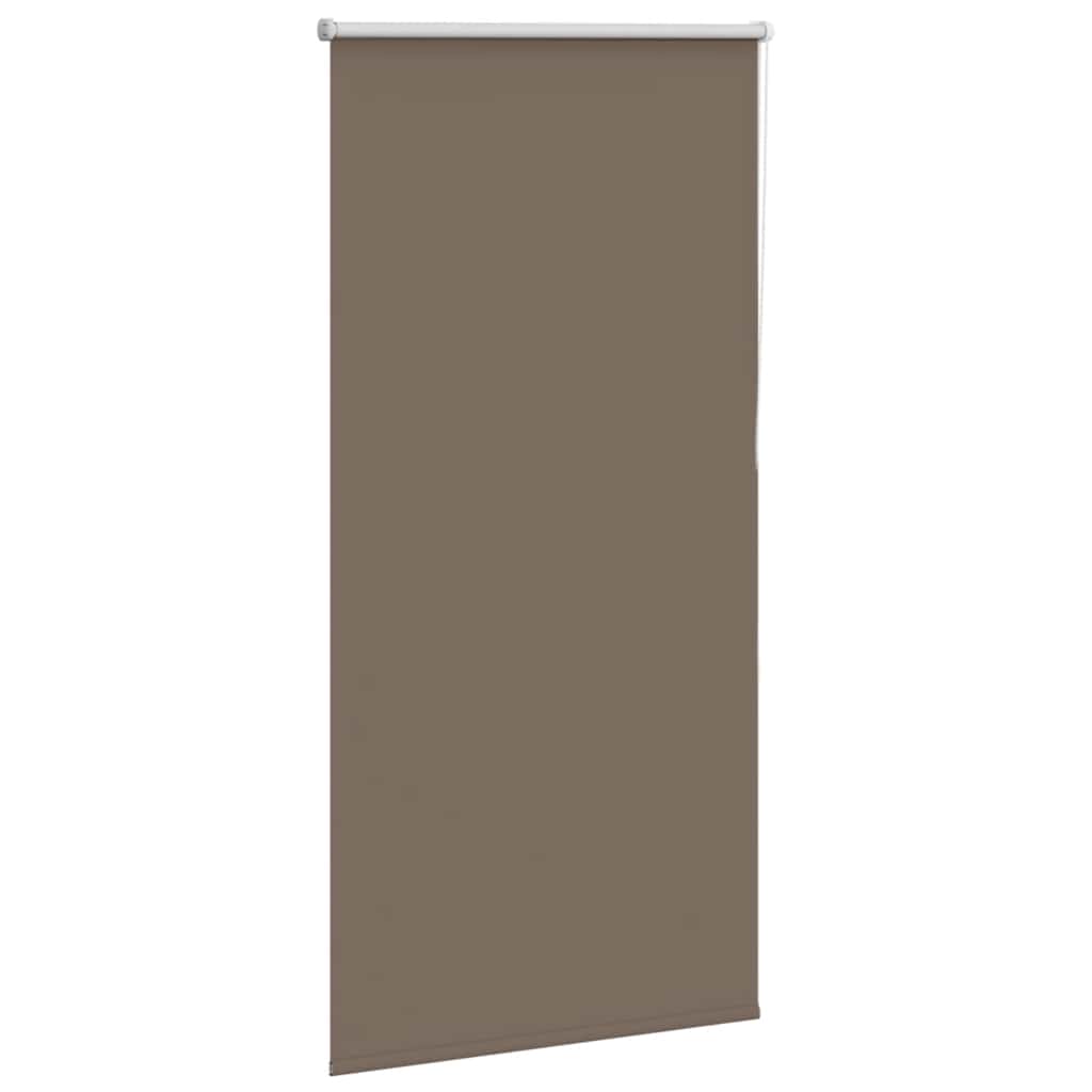 Vidaxl rolgordijn verduisterend koffie 85x130 cm stofbreedte 80,7 cm