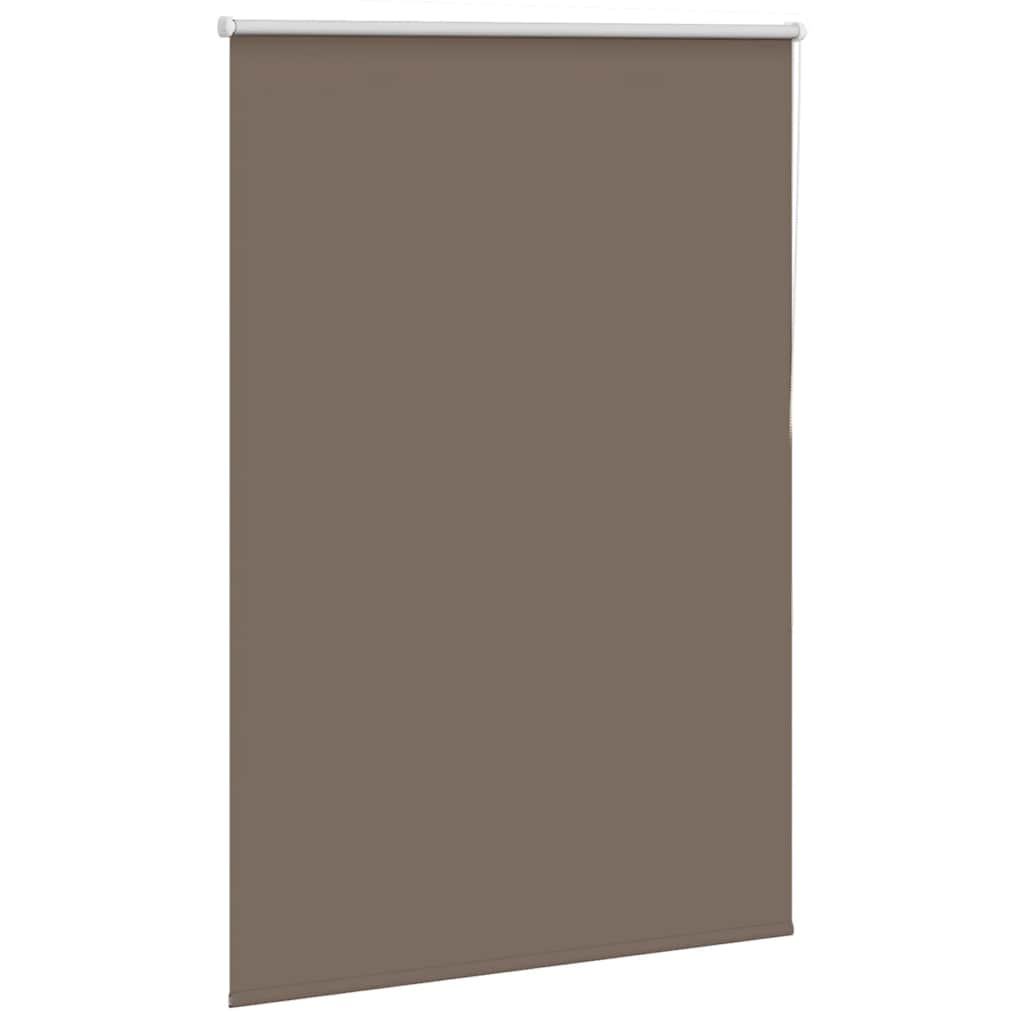 Vidaxl rolgordijn verduisterend koffie 110x150 cm stofbreedte 105,7 cm