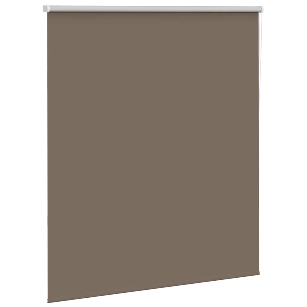Vidaxl rolgordijn verduisterend koffie 140x175 cm stofbreedte 136,6 cm