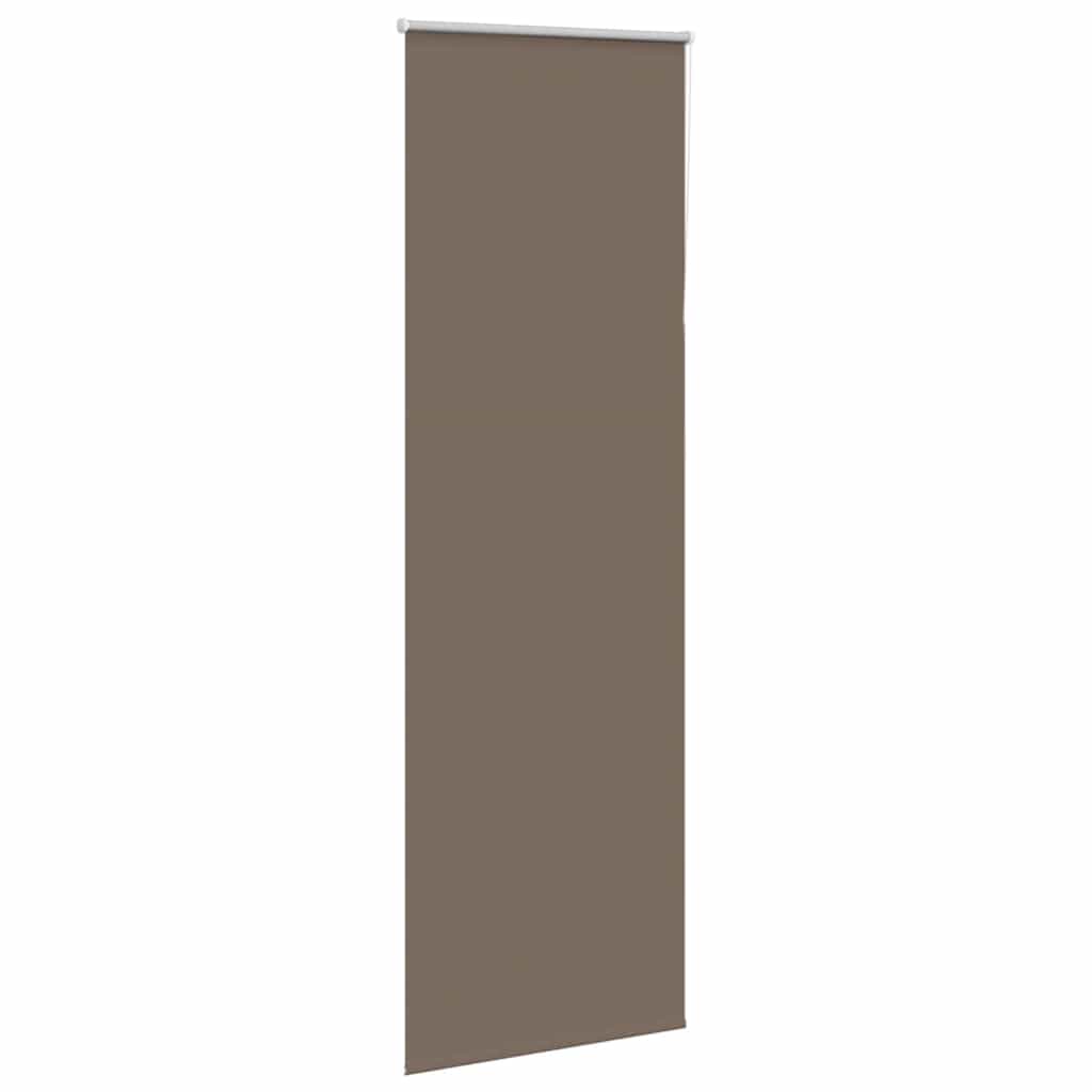 Vidaxl rolgordijn verduisterend koffie 65x210 cm stofbreedte 60,7 cm